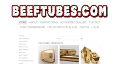 Desktop Screenshot of beeftubes.com